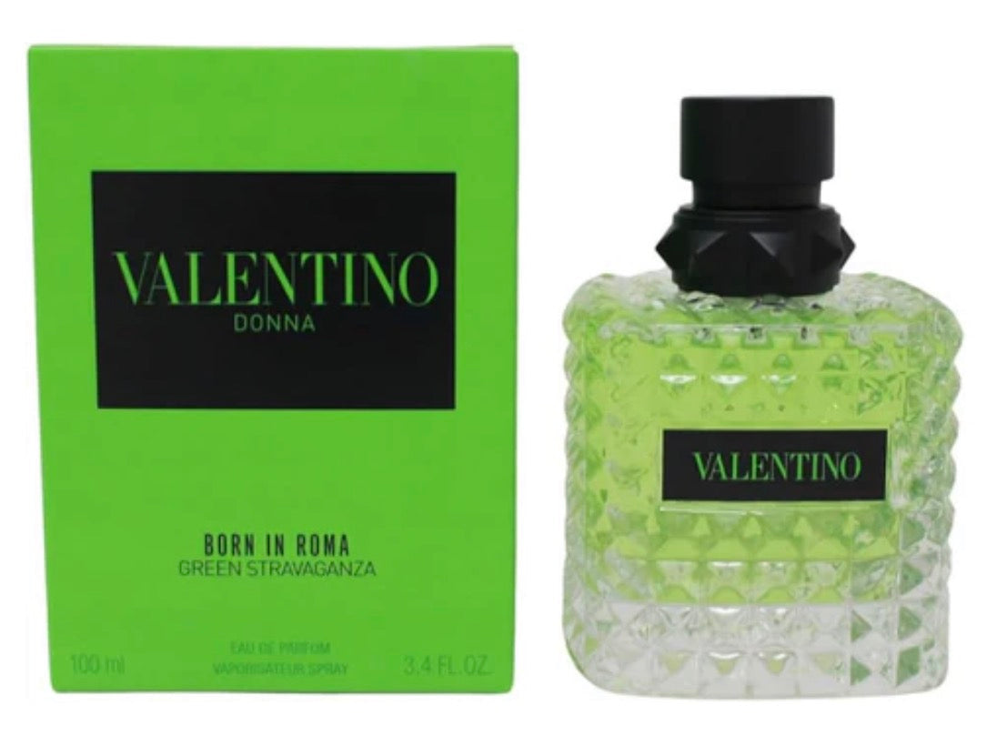 Valentino Donna Born in Roma Green Stravaganza